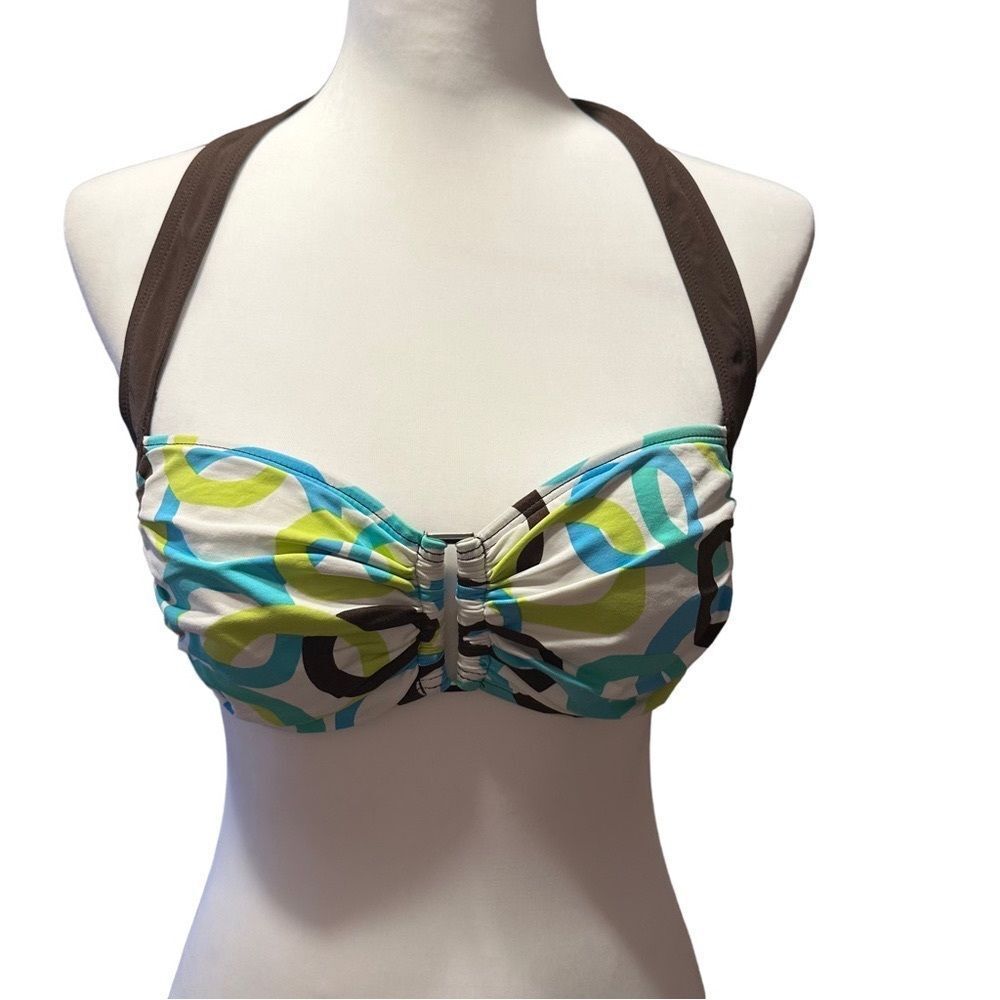 La Blanca By Rod Beattic Bikini Halter Top Sz 6